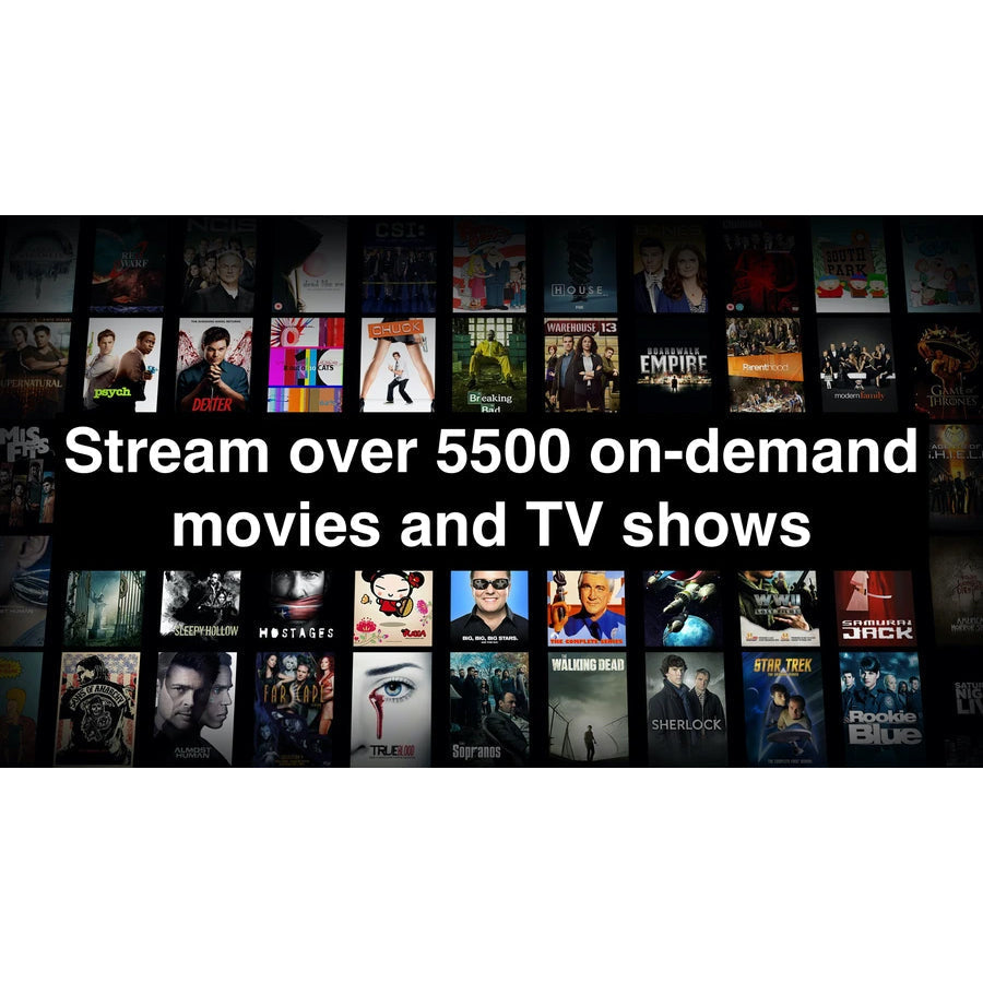 HD World IPTV With +9200 Live TV ,+ 5500 Video-On-Demand And Smart EPG TV Guide