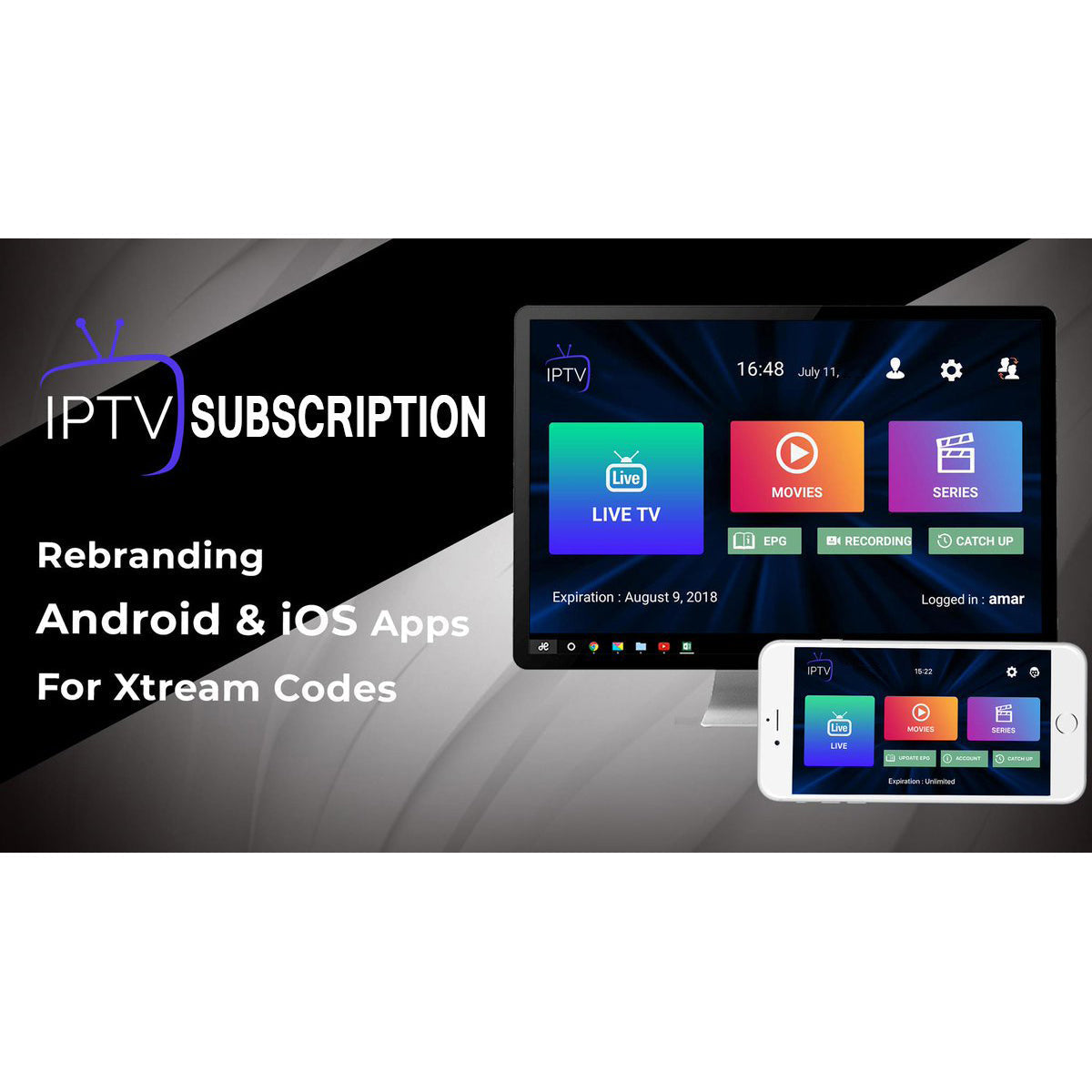 HD World IPTV With +9200 Live TV ,+ 5500 Video-On-Demand And Smart EPG TV Guide